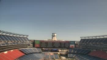 Weather camera view of Gillette Stadium.