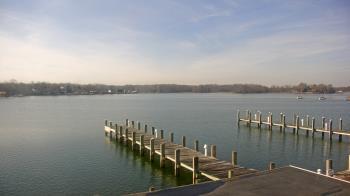 Weather camera view of Gibson Island Club.