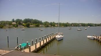 Weather camera view of Gibson Island Club.