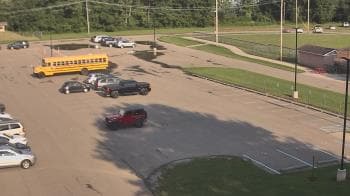 Weather camera view of Trimble Local School District.