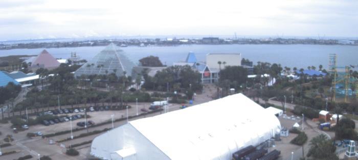 Weather camera view of Moody Gardens Inc..