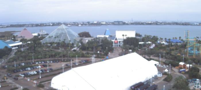 Weather camera view of Moody Gardens Inc..