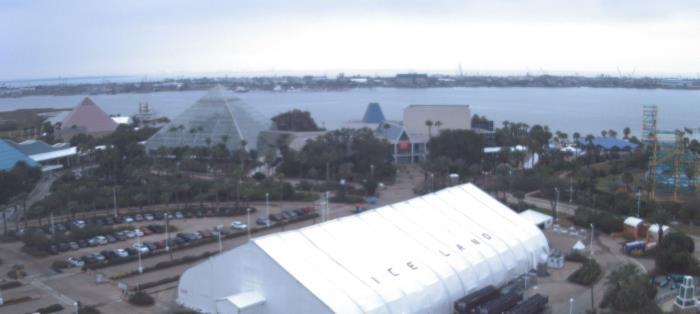 Weather camera view of Moody Gardens Inc..