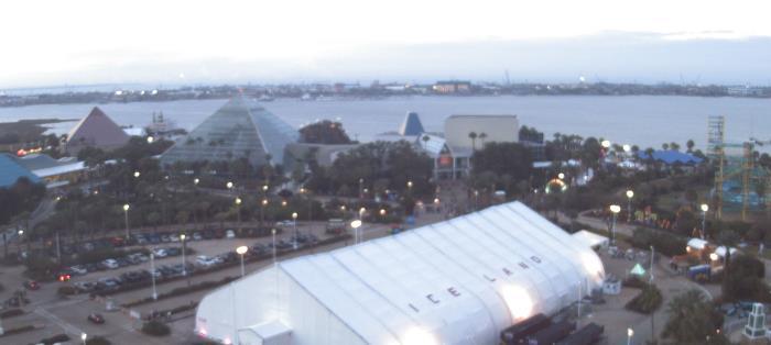 Weather camera view of Moody Gardens Inc..