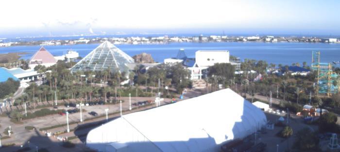 Weather camera view of Moody Gardens Inc..