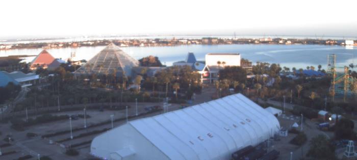 Weather camera view of Moody Gardens Inc..