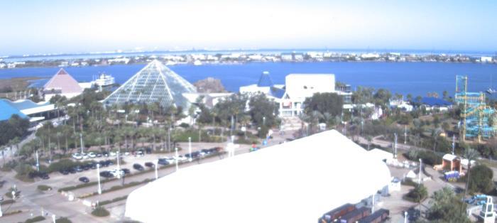 Weather camera view of Moody Gardens Inc..