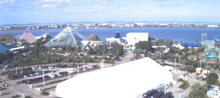 Weather camera view of Moody Gardens Inc..
