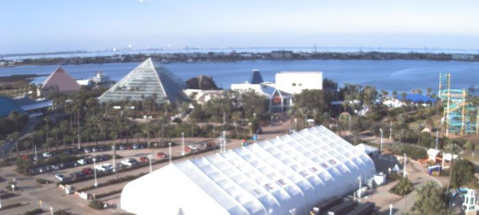 Weather camera view of Moody Gardens Inc..