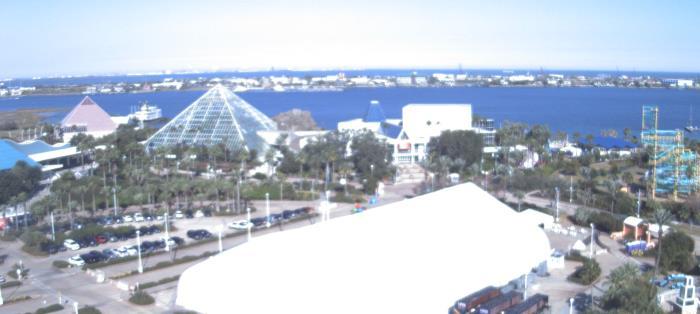 Weather camera view of Moody Gardens Inc..