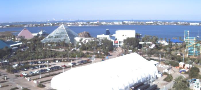 Weather camera view of Moody Gardens Inc..