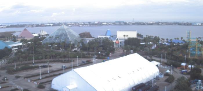 Weather camera view of Moody Gardens Inc..