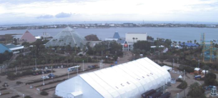Weather camera view of Moody Gardens Inc..