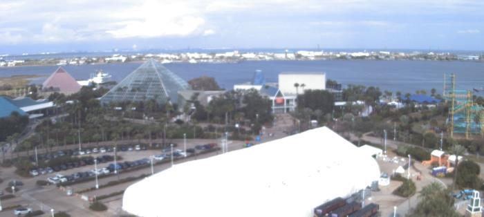 Weather camera view of Moody Gardens Inc..