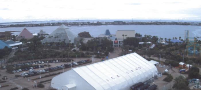 Weather camera view of Moody Gardens Inc..