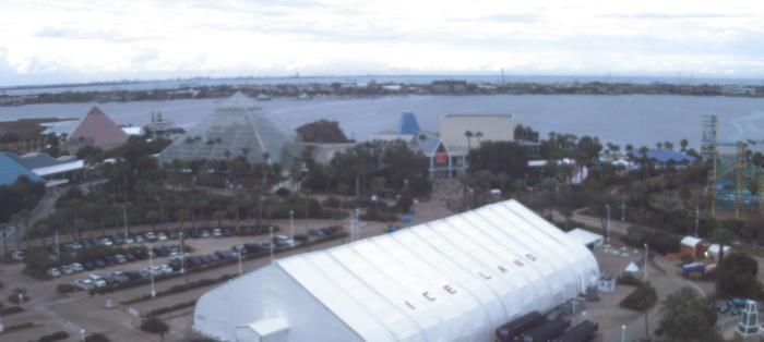 Weather camera view of Moody Gardens Inc..