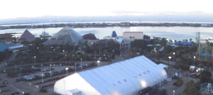 Weather camera view of Moody Gardens Inc..