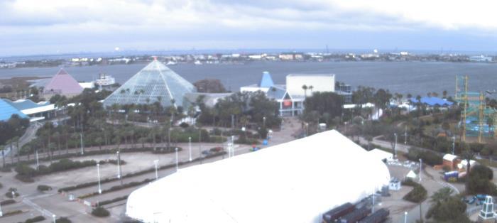 Weather camera view of Moody Gardens Inc..