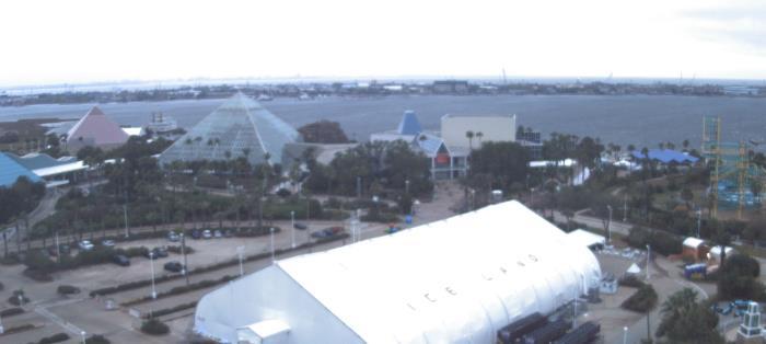 Weather camera view of Moody Gardens Inc..