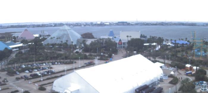 Weather camera view of Moody Gardens Inc..