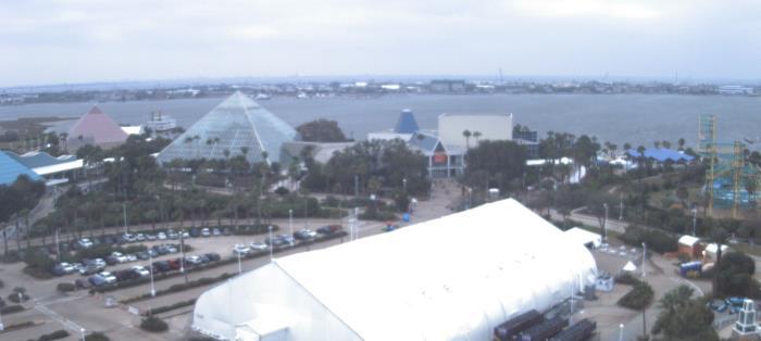 Weather camera view of Moody Gardens Inc..