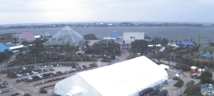 Weather camera view of Moody Gardens Inc..