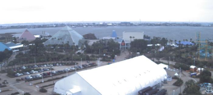 Weather camera view of Moody Gardens Inc..