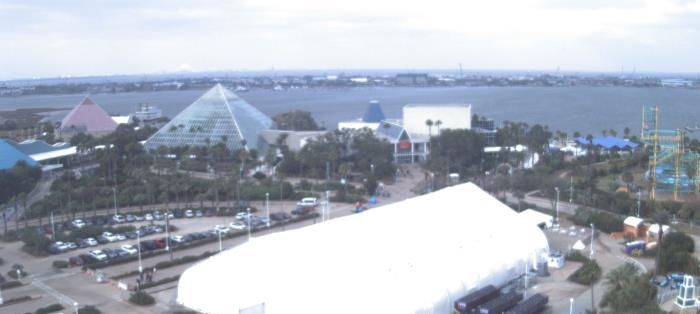 Weather camera view of Moody Gardens Inc..