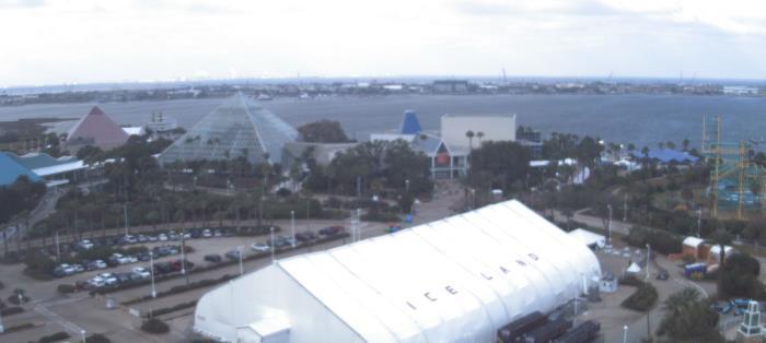 Weather camera view of Moody Gardens Inc..