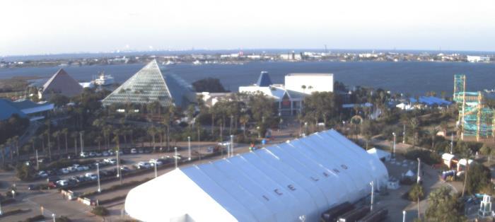 Weather camera view of Moody Gardens Inc..