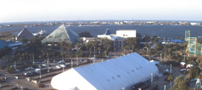 Weather camera view of Moody Gardens Inc..