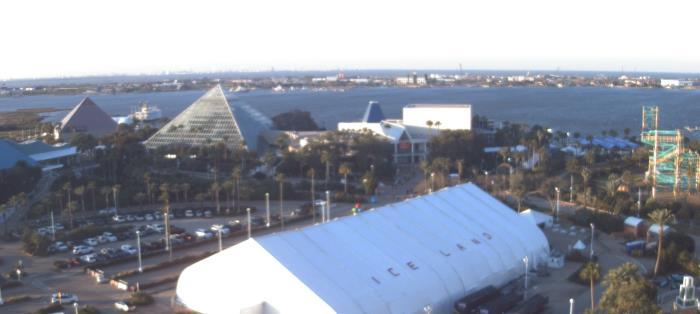 Weather camera view of Moody Gardens Inc..