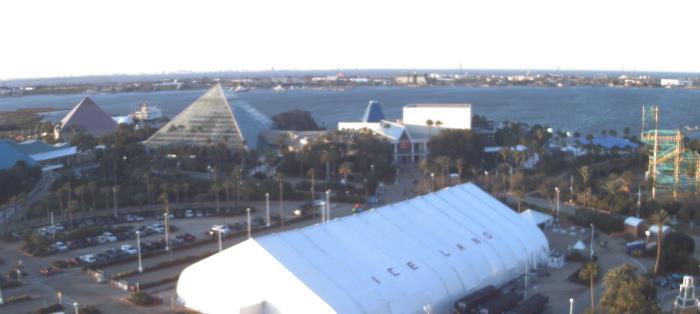 Weather camera view of Moody Gardens Inc..