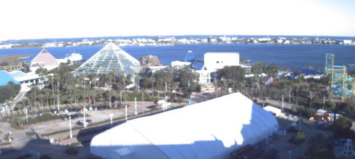 Weather camera view of Moody Gardens Inc..