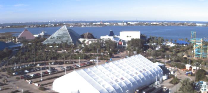 Weather camera view of Moody Gardens Inc..