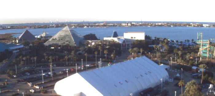 Weather camera view of Moody Gardens Inc..