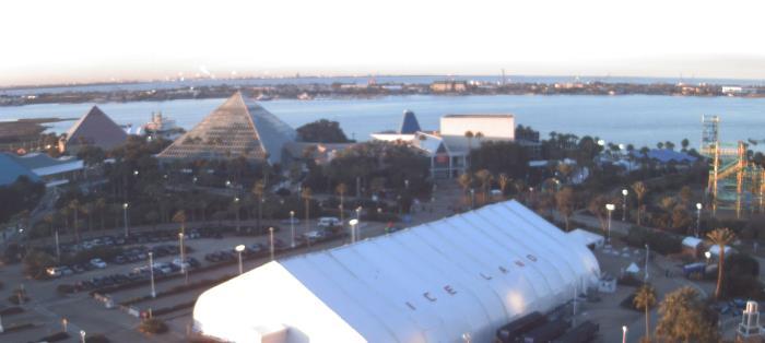 Weather camera view of Moody Gardens Inc..