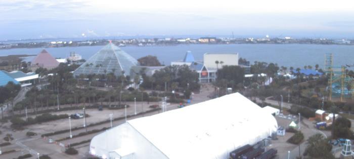 Weather camera view of Moody Gardens Inc..
