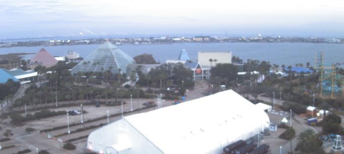 Weather camera view of Moody Gardens Inc..