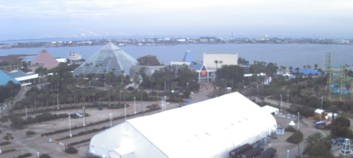 Weather camera view of Moody Gardens Inc..