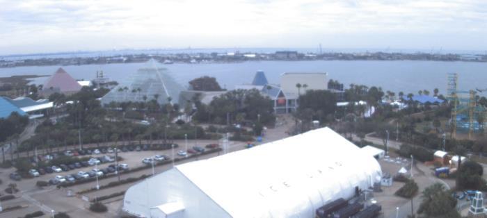 Weather camera view of Moody Gardens Inc..