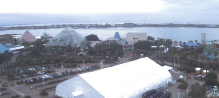 Weather camera view of Moody Gardens Inc..