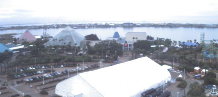 Weather camera view of Moody Gardens Inc..