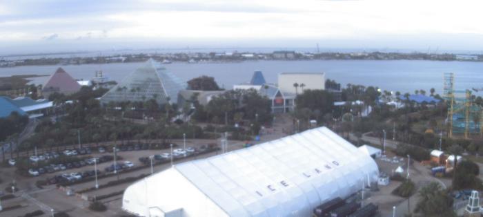 Weather camera view of Moody Gardens Inc..