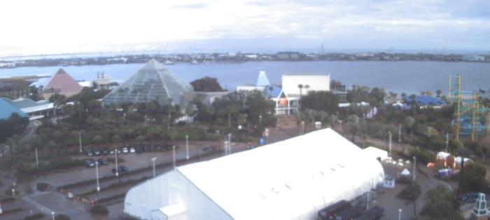 Weather camera view of Moody Gardens Inc..