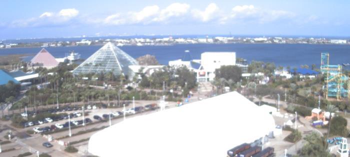 Weather camera view of Moody Gardens Inc..