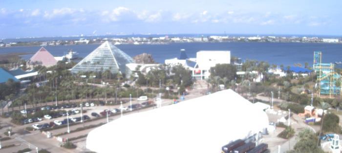 Weather camera view of Moody Gardens Inc..