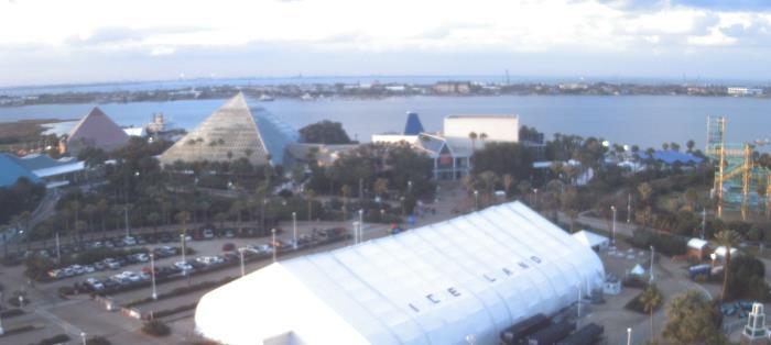Weather camera view of Moody Gardens Inc..