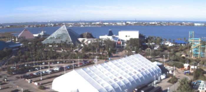 Weather camera view of Moody Gardens Inc..