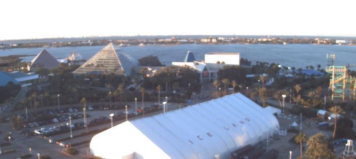 Weather camera view of Moody Gardens Inc..